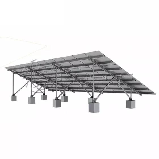 Solar Power Module Mounting Structure Kit Ground Mounting System Solar Mounting Brackets Solar Power Module Mounting Structure Kit Ground Mounting System Solar Mounting Brackets